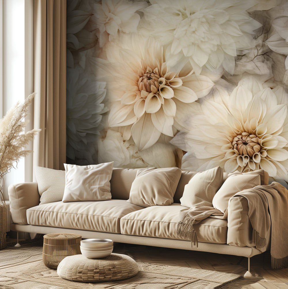 Fa Vintage Blomster 84 | Fototapeter