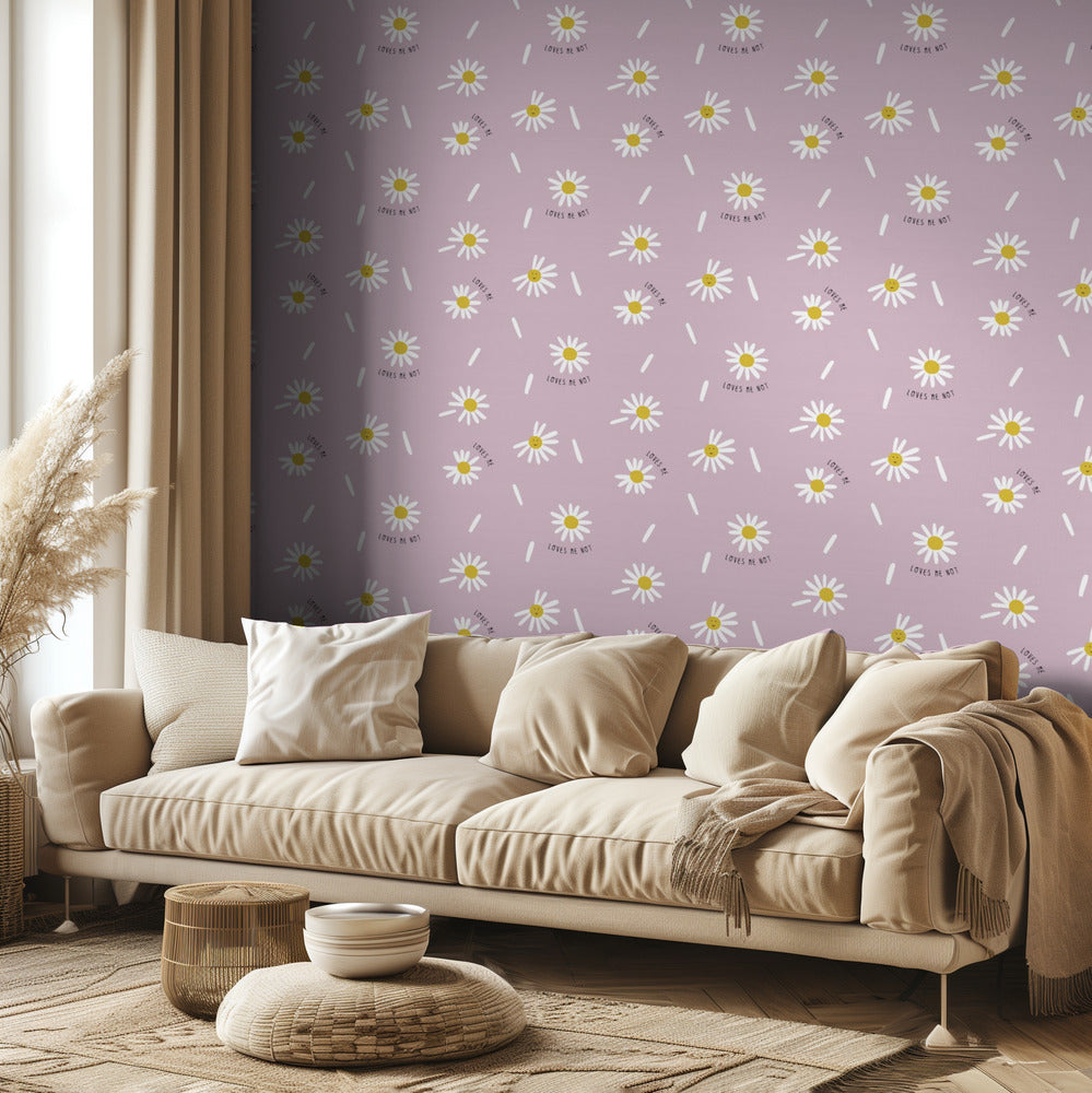 Daisy Love (Musterdesign) | Fototapeten