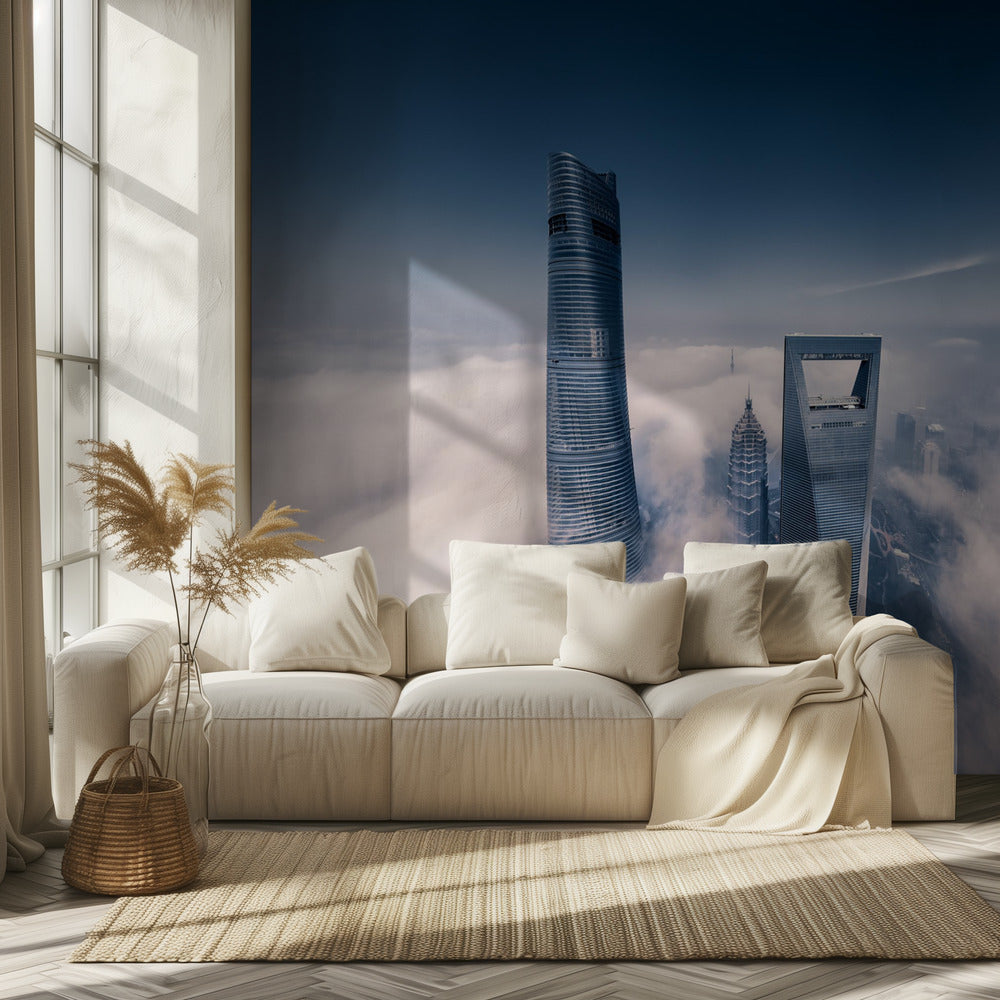 Torre di Shanghai | Carta da Parati Fotografica