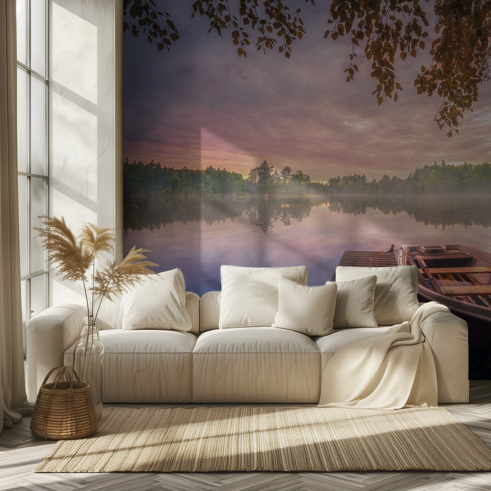 Bunter See | Fototapeten