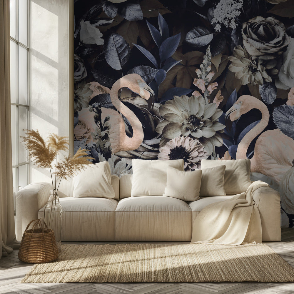 Flamingo Have nr. 4 | Fototapeter
