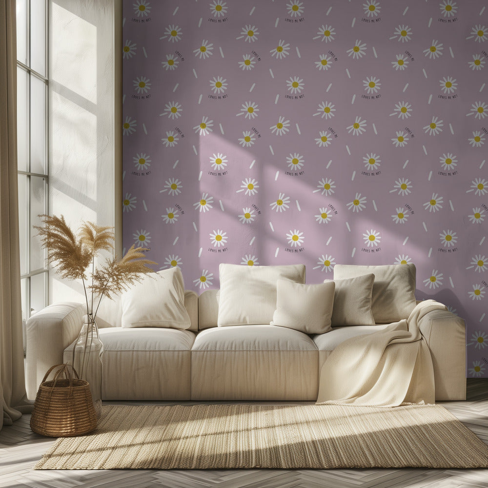 Daisy Love (Musterdesign) | Fototapeten