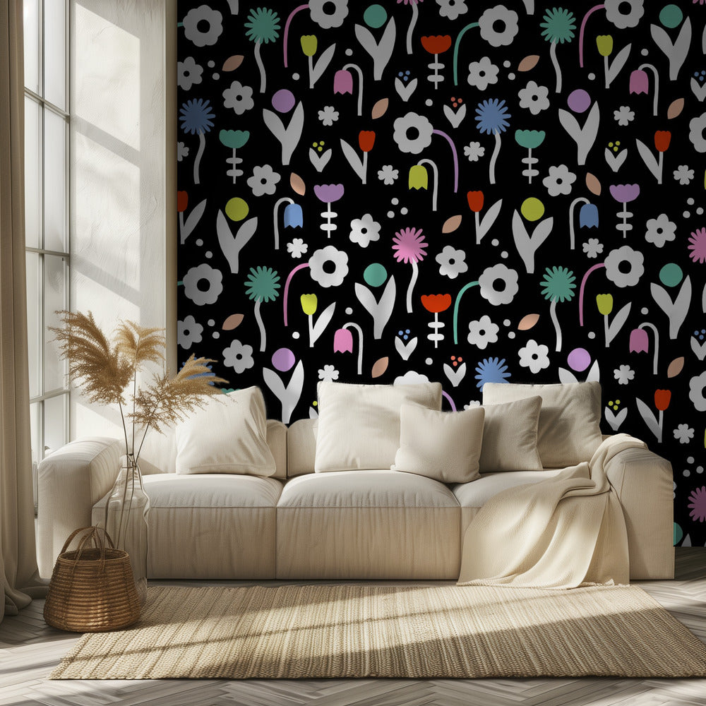 Blumen (Musterdesign) | Fototapeten
