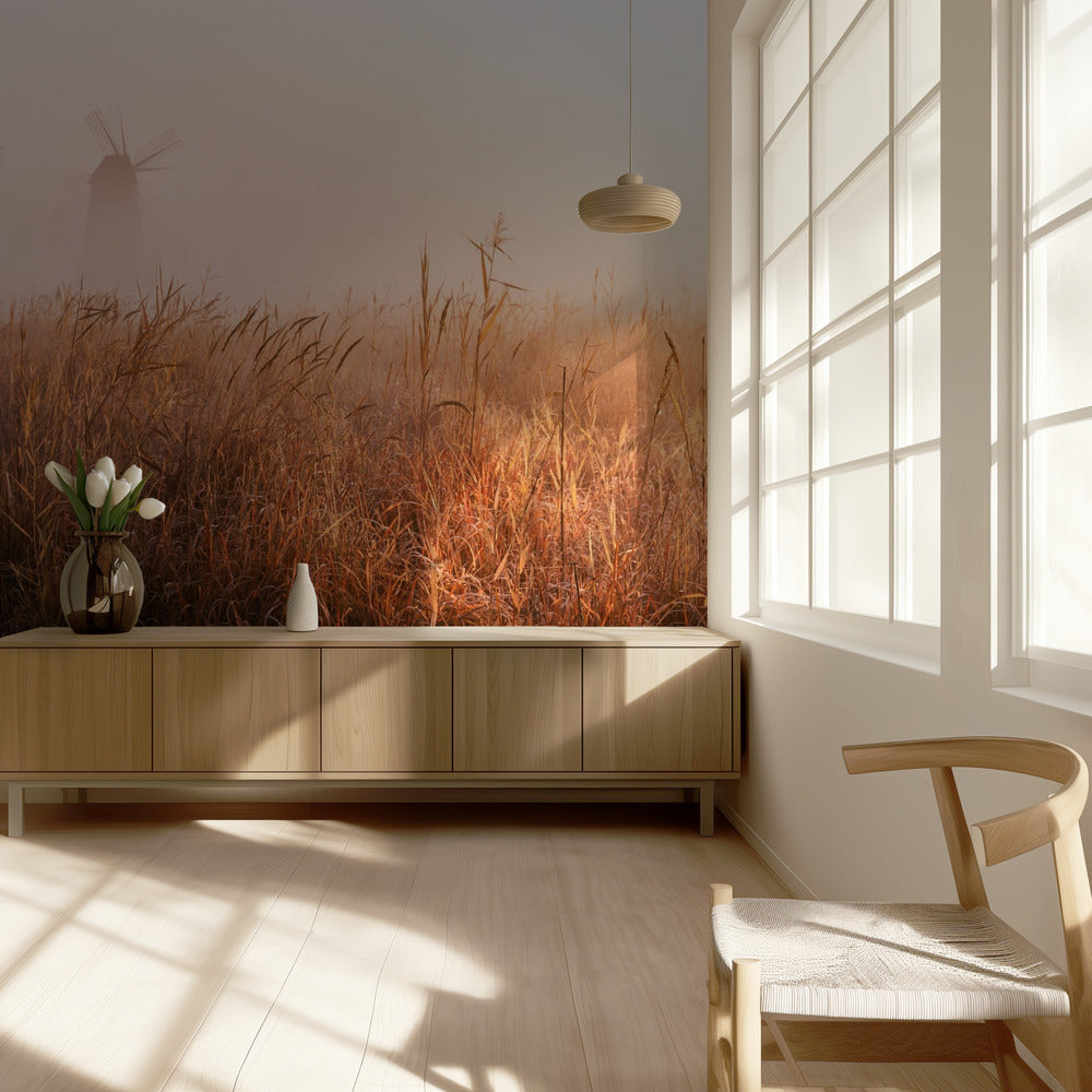 Brume matinale | Papier Peint Photo