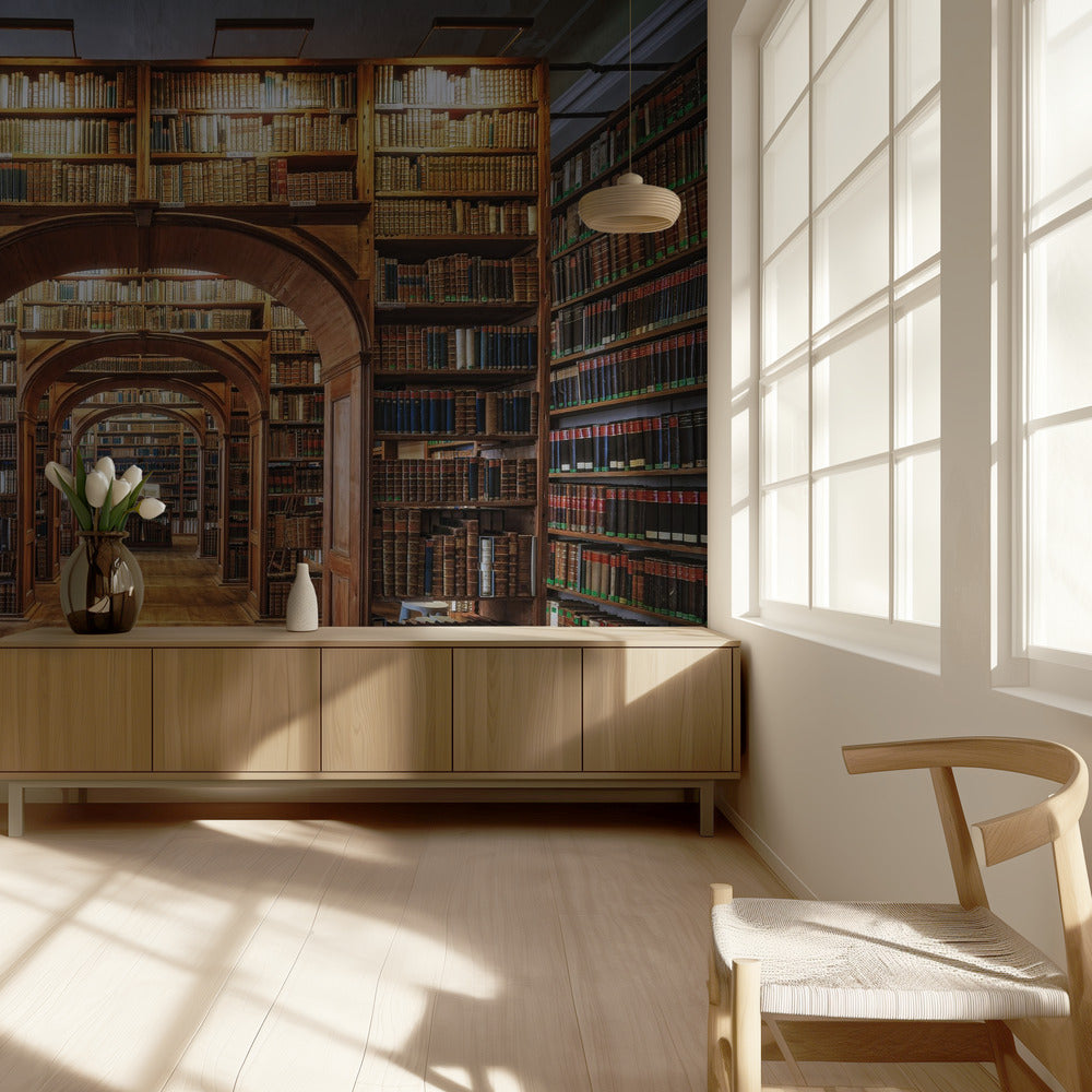 Bibliothèque des sciences de Haute-Lausitz | Papier Peint Photo