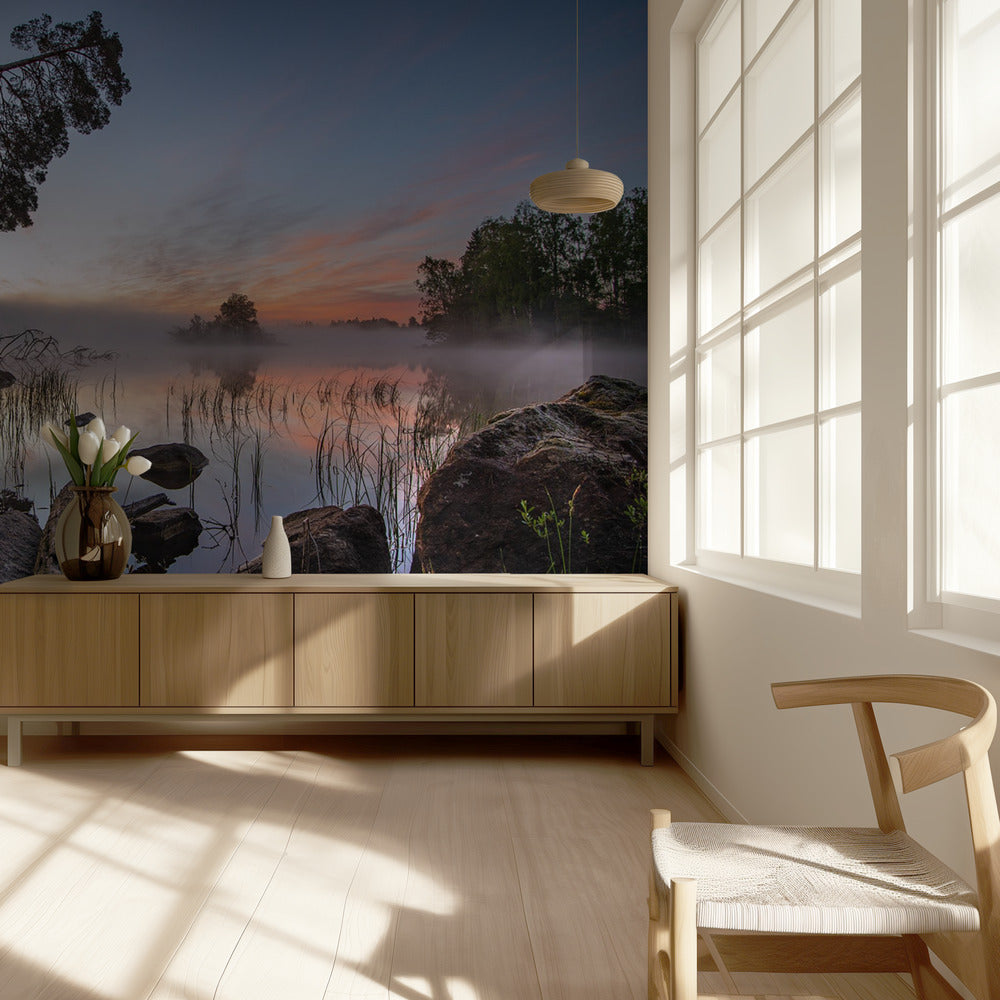 fridfull morgon | Fototapet