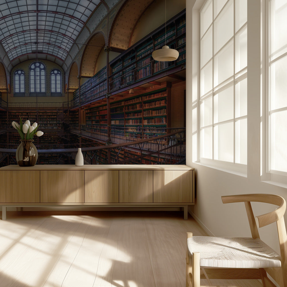 La biblioteca Cuypers | Papel Pintado Fotográfico