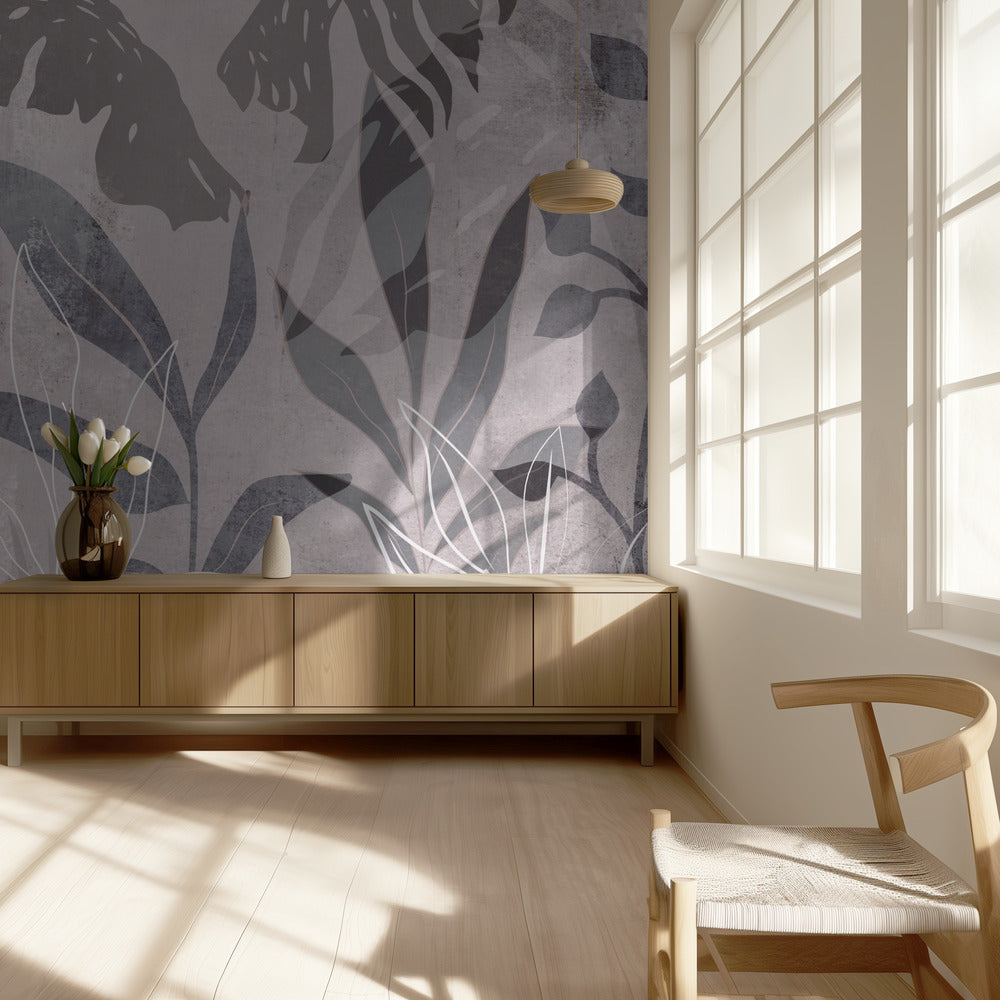 Botanique Moderne N°2 | Papier Peint Photo