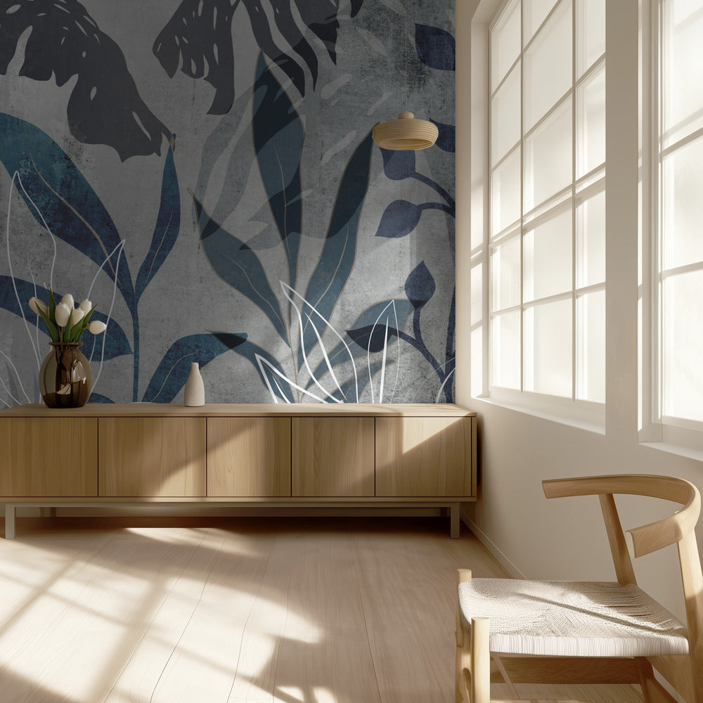 Botanique Moderne N°3 | Papier Peint Photo