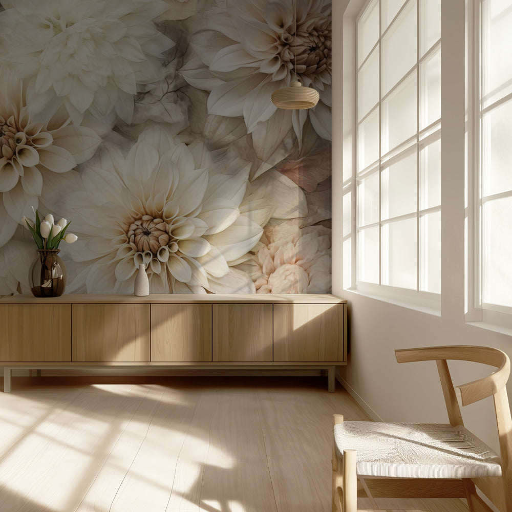 Fa Vintage Blomster 84 | Fototapeter