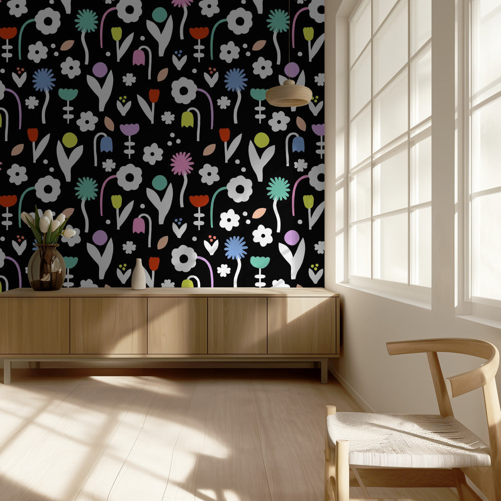 Blumen (Musterdesign) | Fototapeten