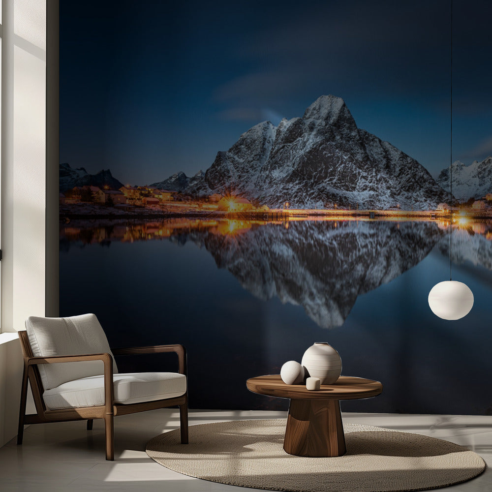 blå time | Fototapeter