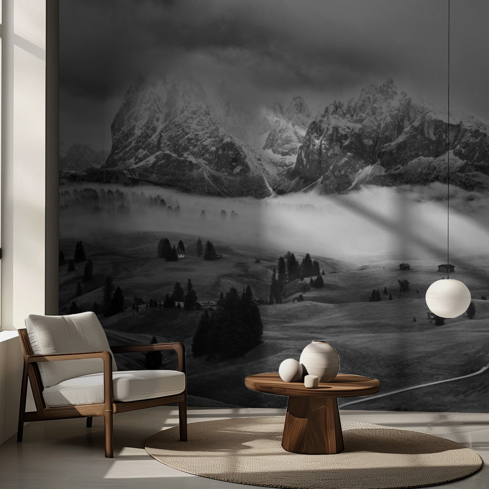 Foggy Dolomites | Wallpaper