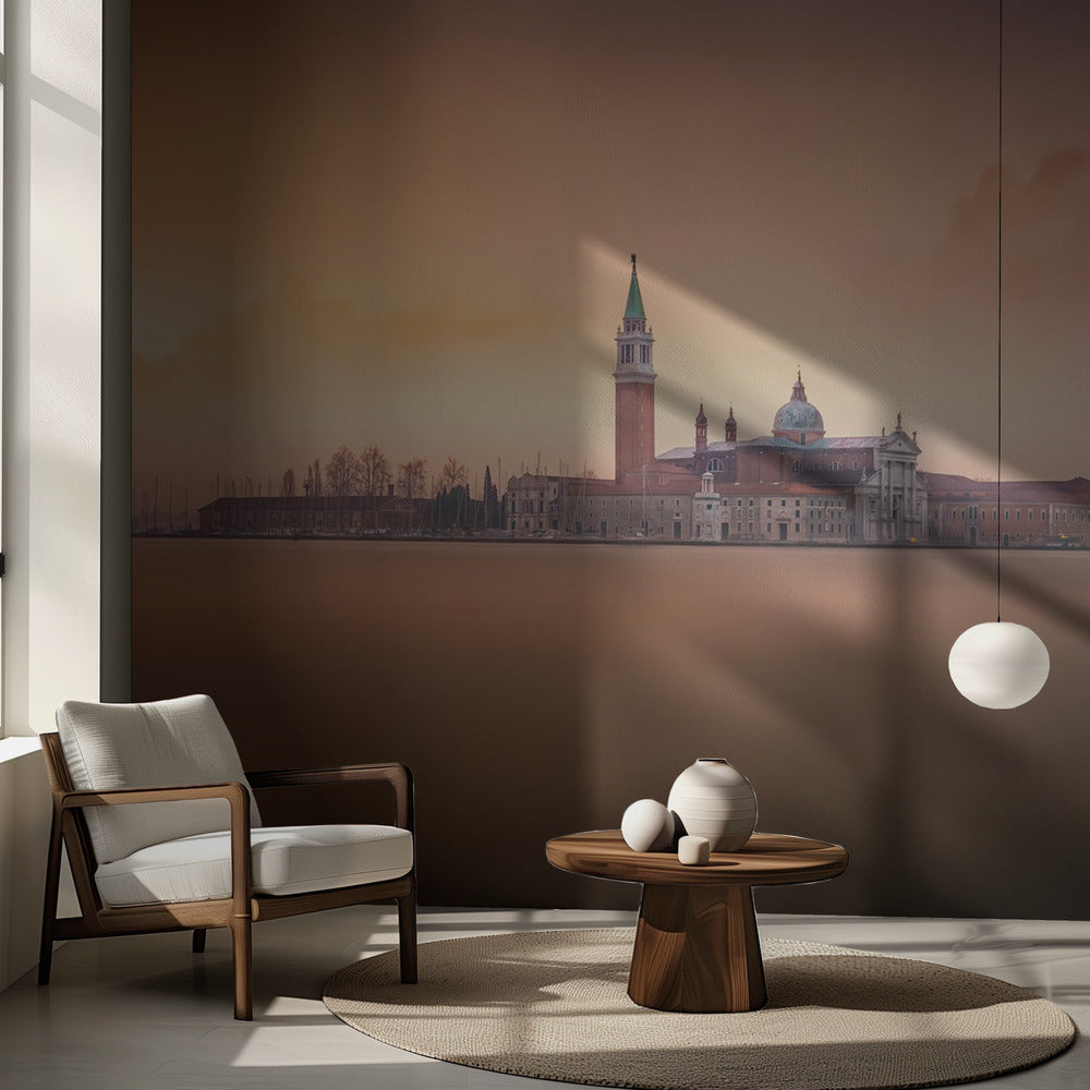 Venezia rosa soloppgang | Fototapet