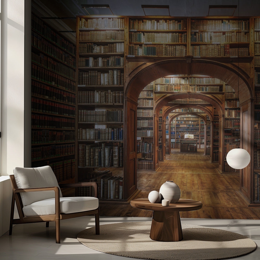 Bibliothèque des sciences de Haute-Lausitz | Papier Peint Photo