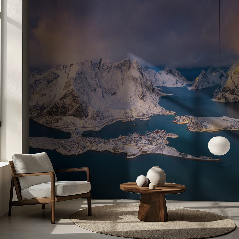 Buongiorno, Lofoten | Carta da Parati Fotografica
