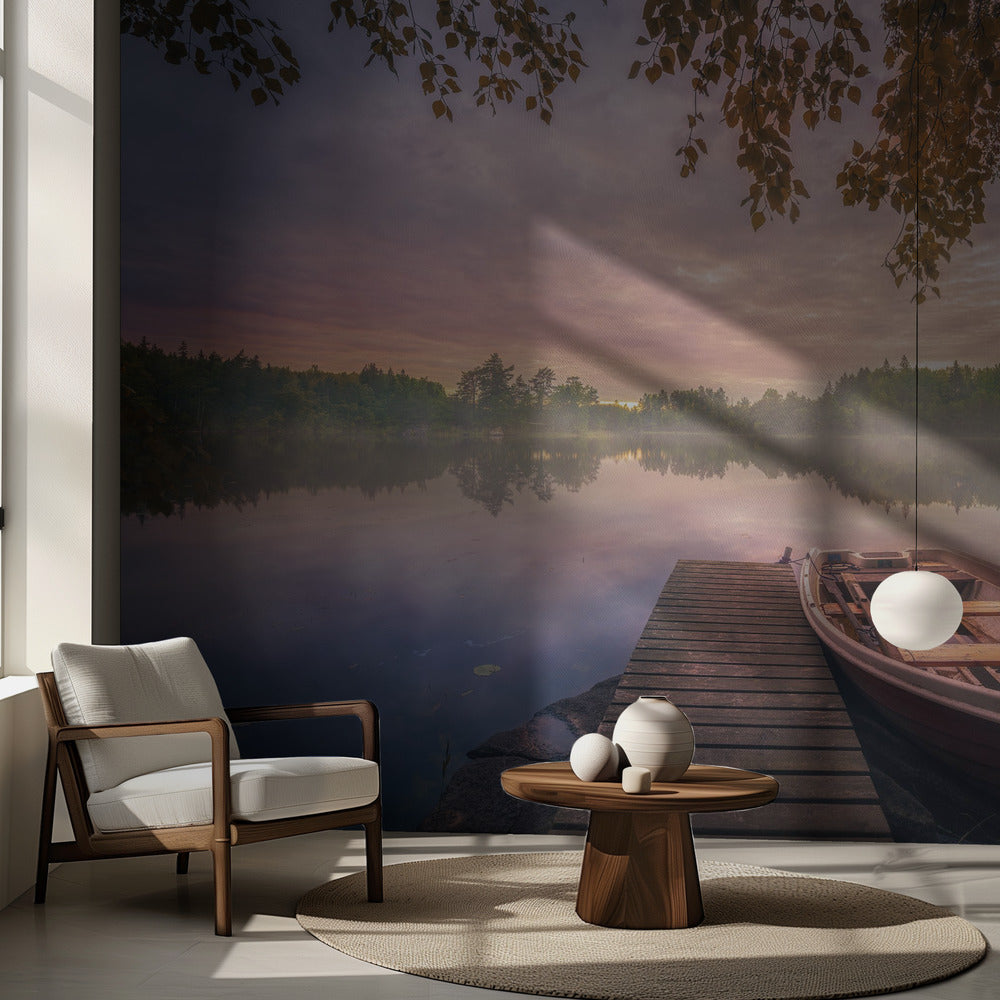 Bunter See | Fototapeten