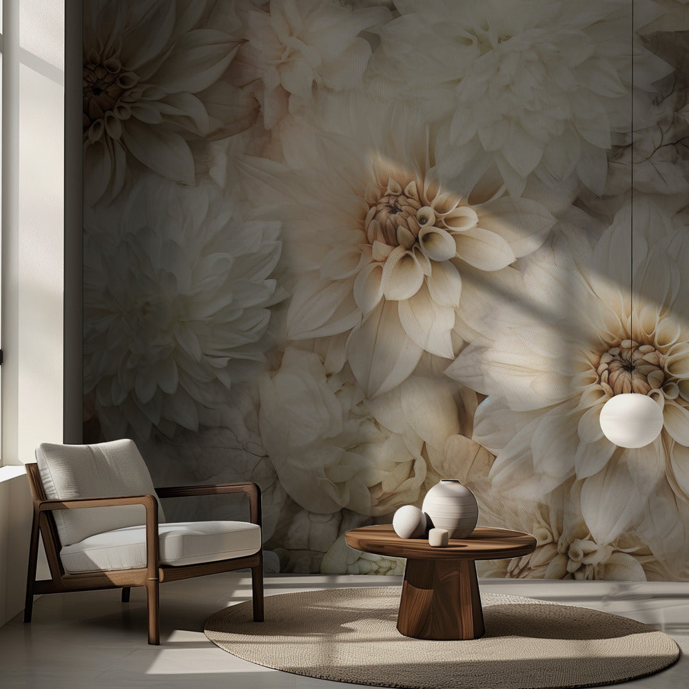Fa Vintage Blomster 84 | Fototapeter
