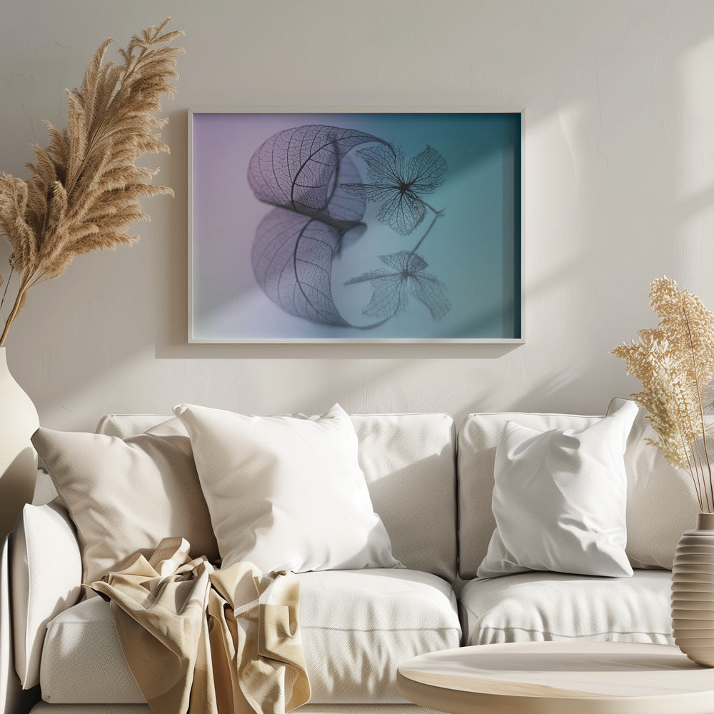 Geschichte von Blatt und Blüte | Poster - Kunstdruck