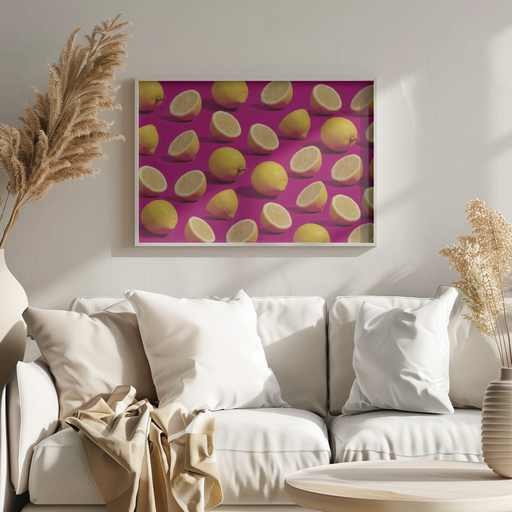 Citroner | Plakater - Kunsttryk