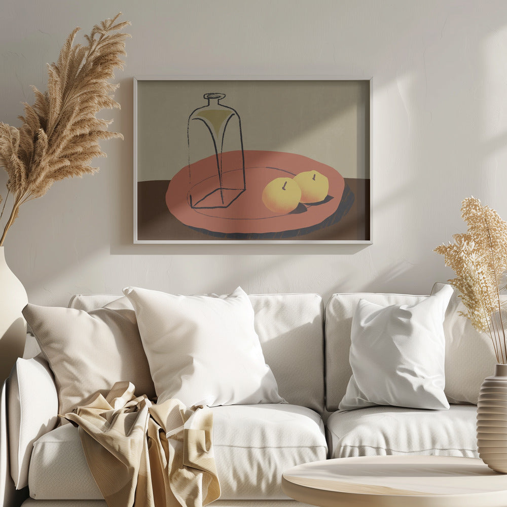 Barattolo e mela | Poster - Stampe d’Arte