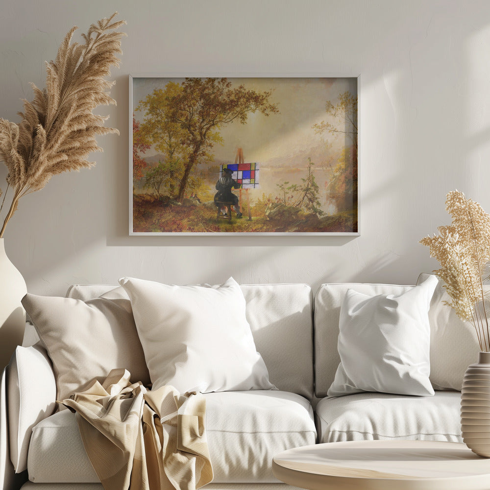 Cubist Landscape | Poster