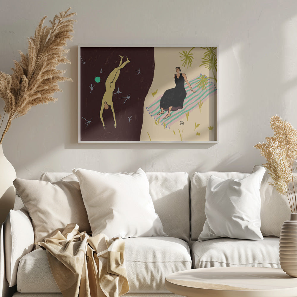 Diving Figure | Poster