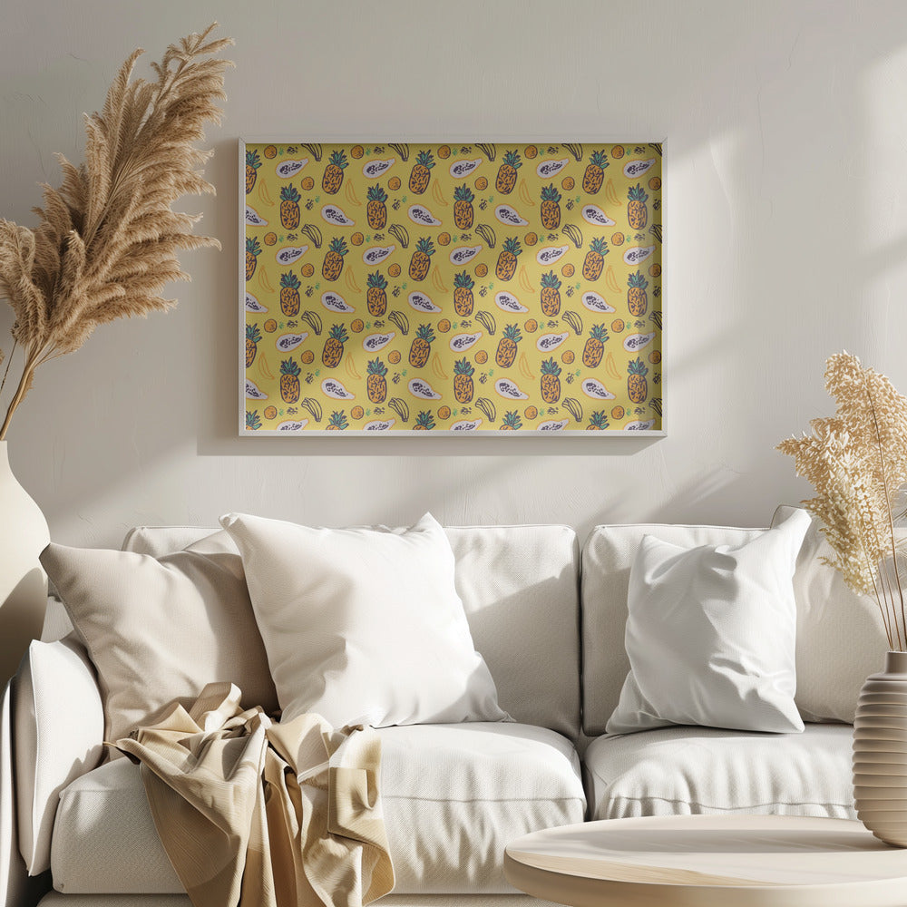 Tropical Fruit Fiesta | Poster