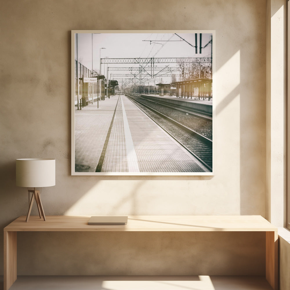 Bahnhof Zyrardow Polen Fotografie | Poster