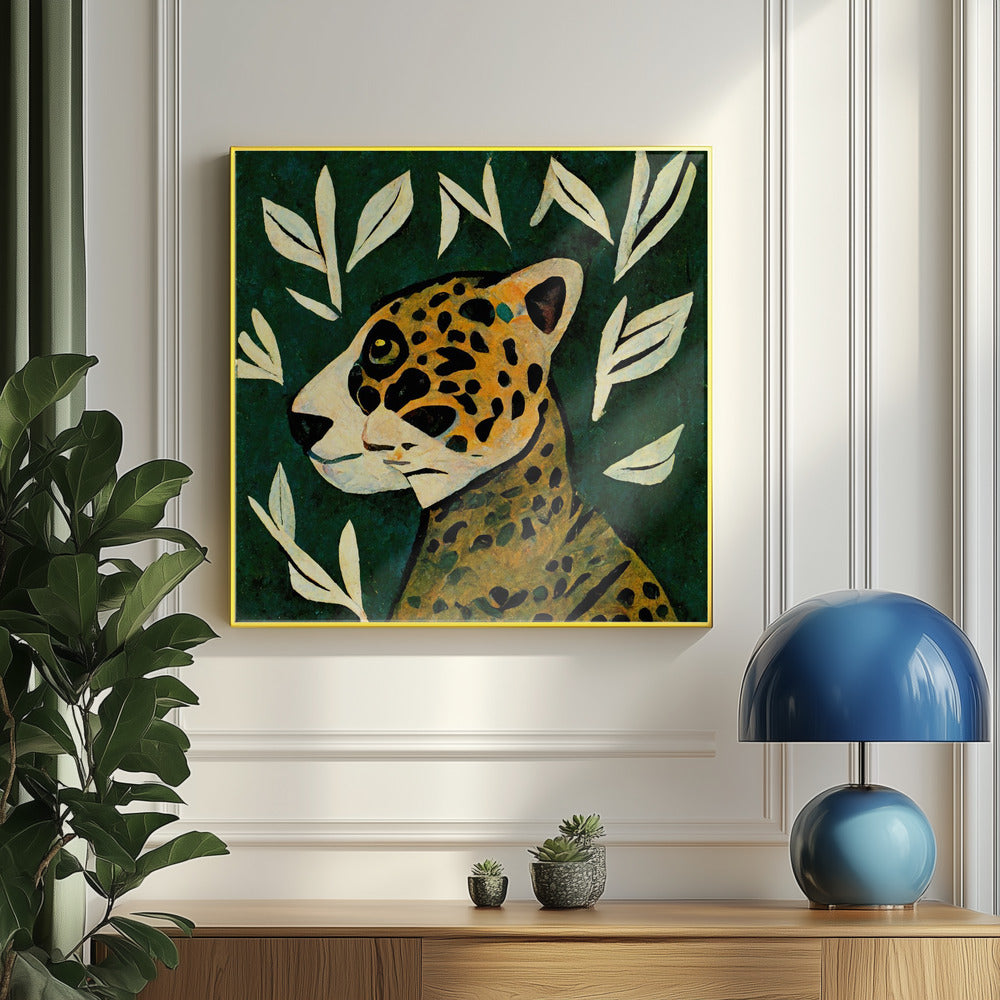 Tijger in profiel | Posters - Kunstdrukken