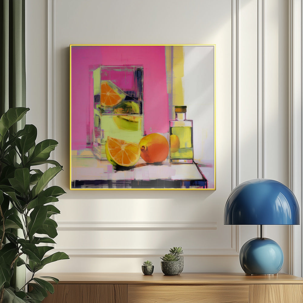 Natura morta al neon n. 3 | Poster - Stampe d’Arte