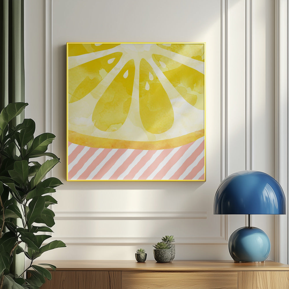 Citronabstrakt | Poster