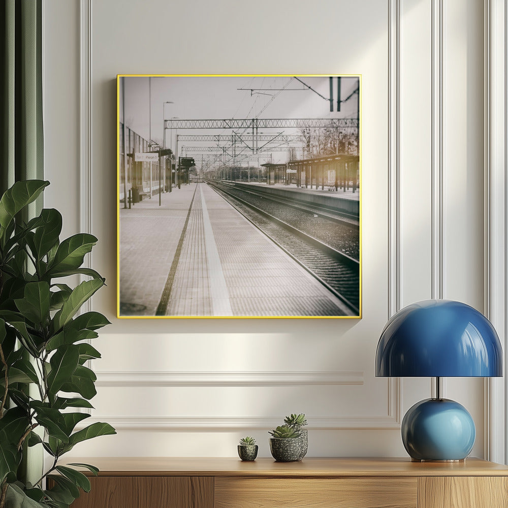Bahnhof Zyrardow Polen Fotografie | Poster