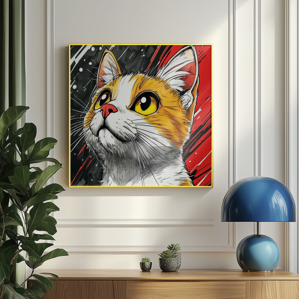 Katze Luna | Poster
