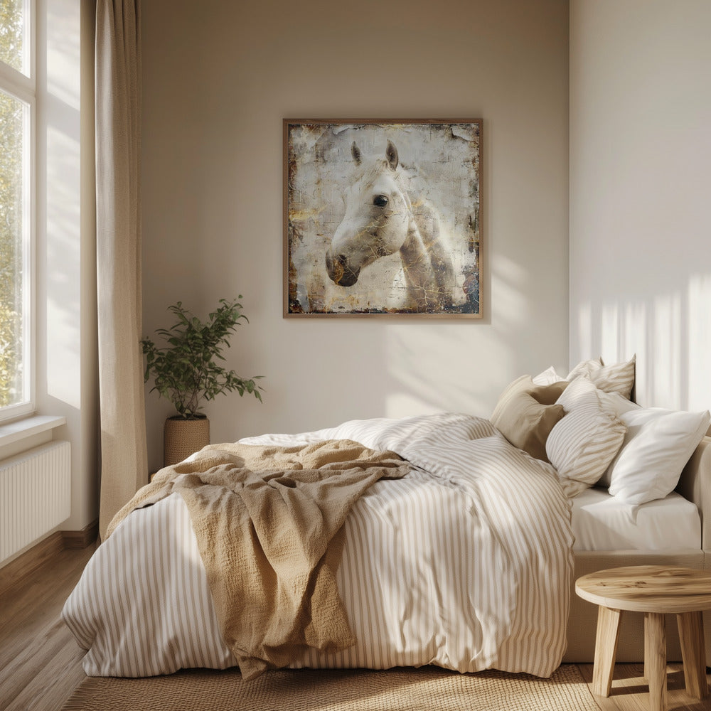Horse Vintage Art Illustration 02 | Poster