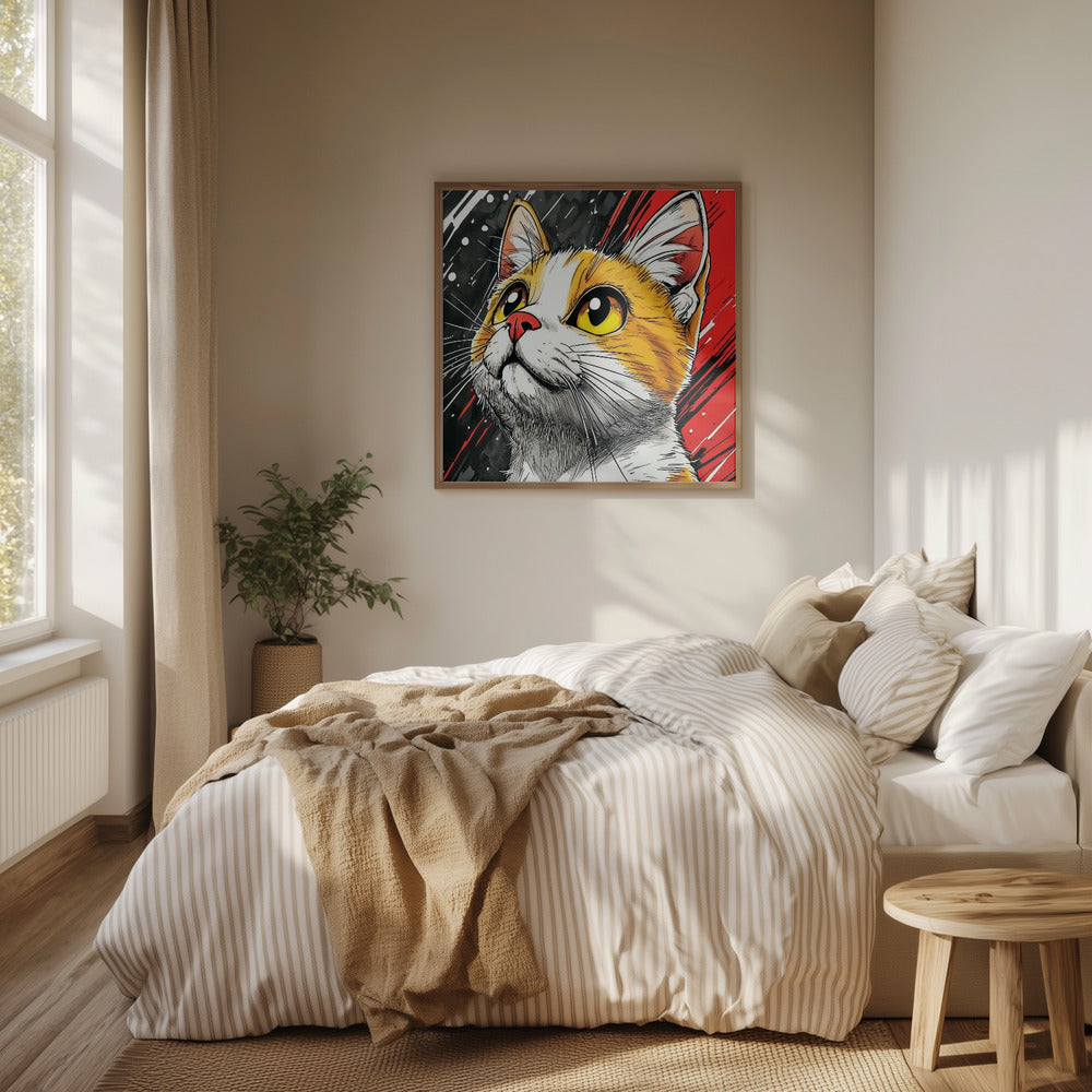Katze Luna | Poster