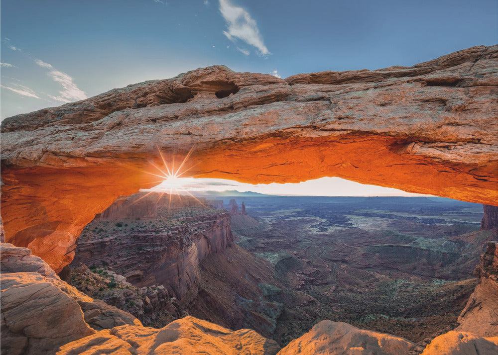 Soluppgång vid Mesa Arch | Fototapet