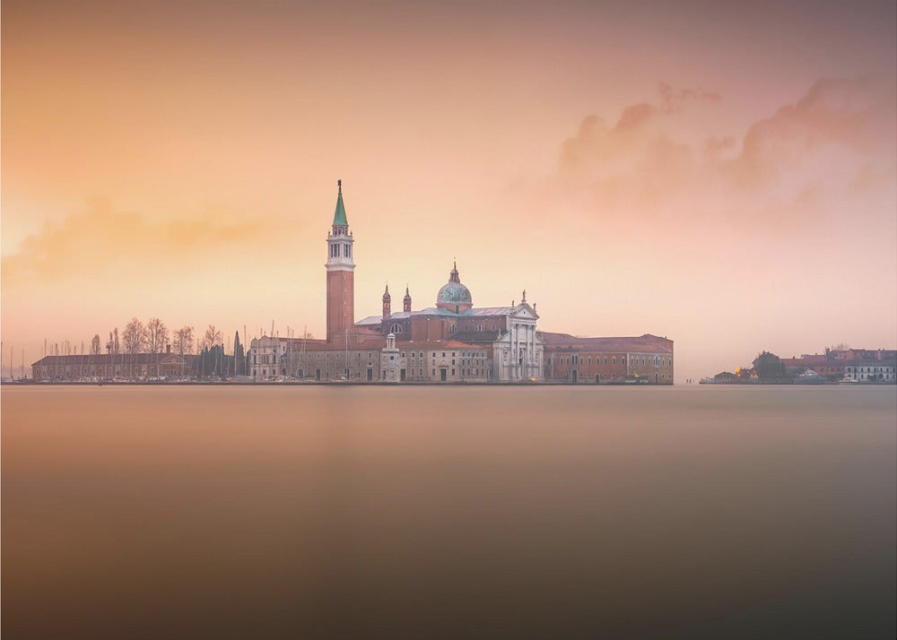 Venezia rosa soloppgang | Fototapet