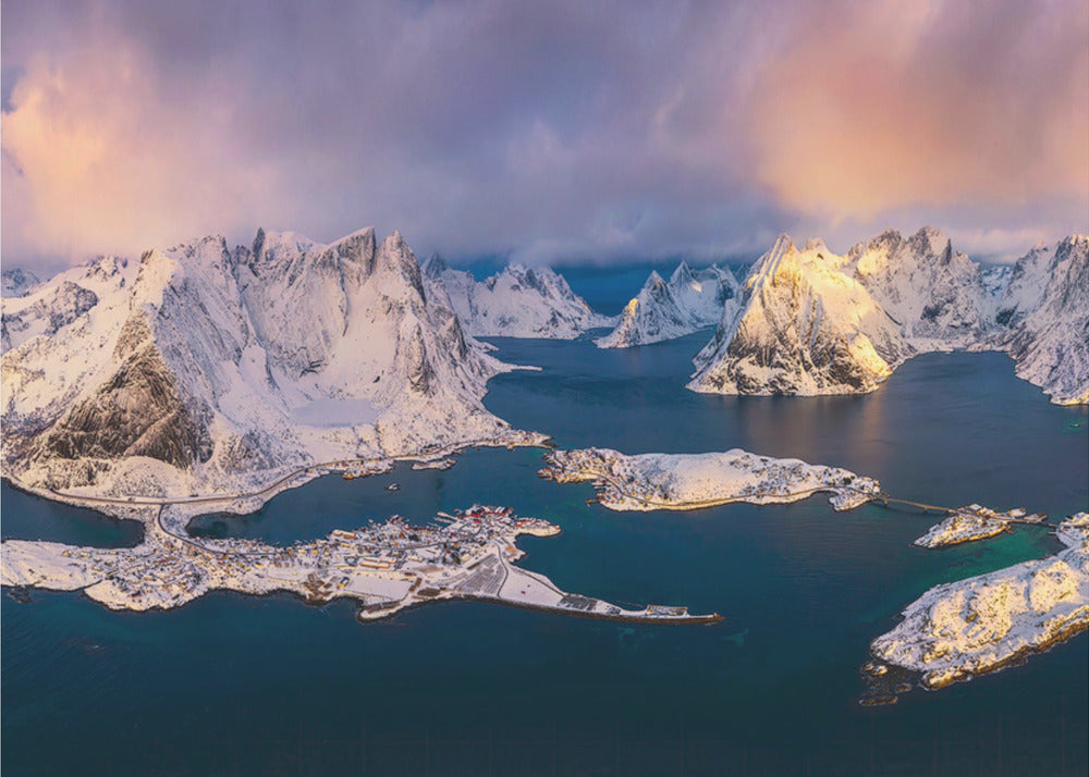 Buongiorno, Lofoten | Carta da Parati Fotografica