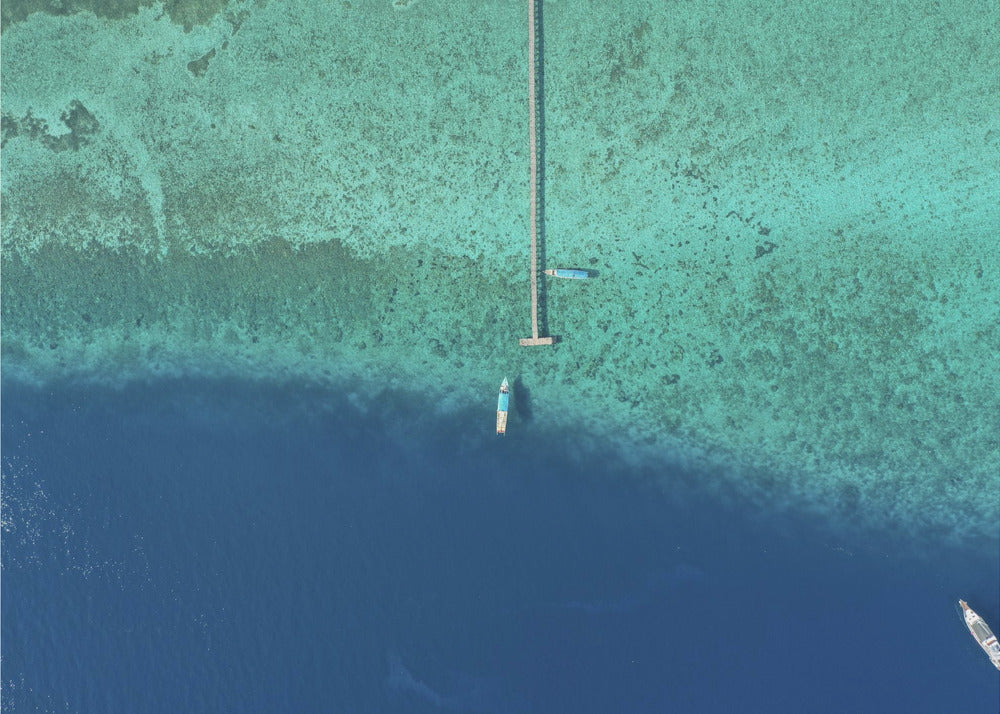 De Oceaan. | Fotobehang