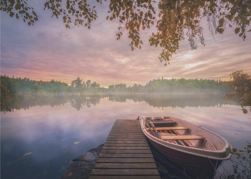 Bunter See | Fototapeten
