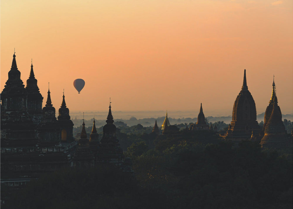 Sonnenaufgang in Bagan | Fototapeten