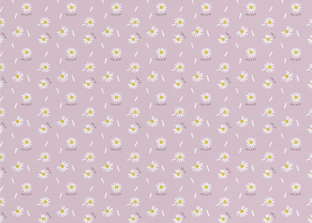 Daisy Love (Musterdesign) | Fototapeten
