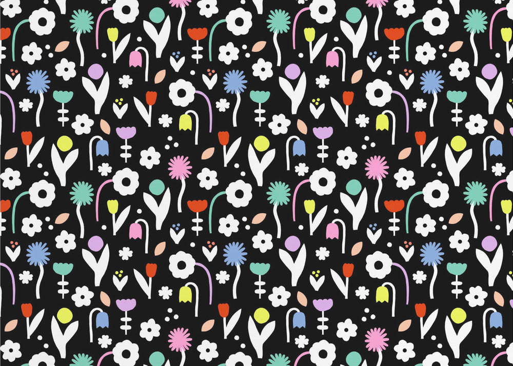 Blumen (Musterdesign) | Fototapeten