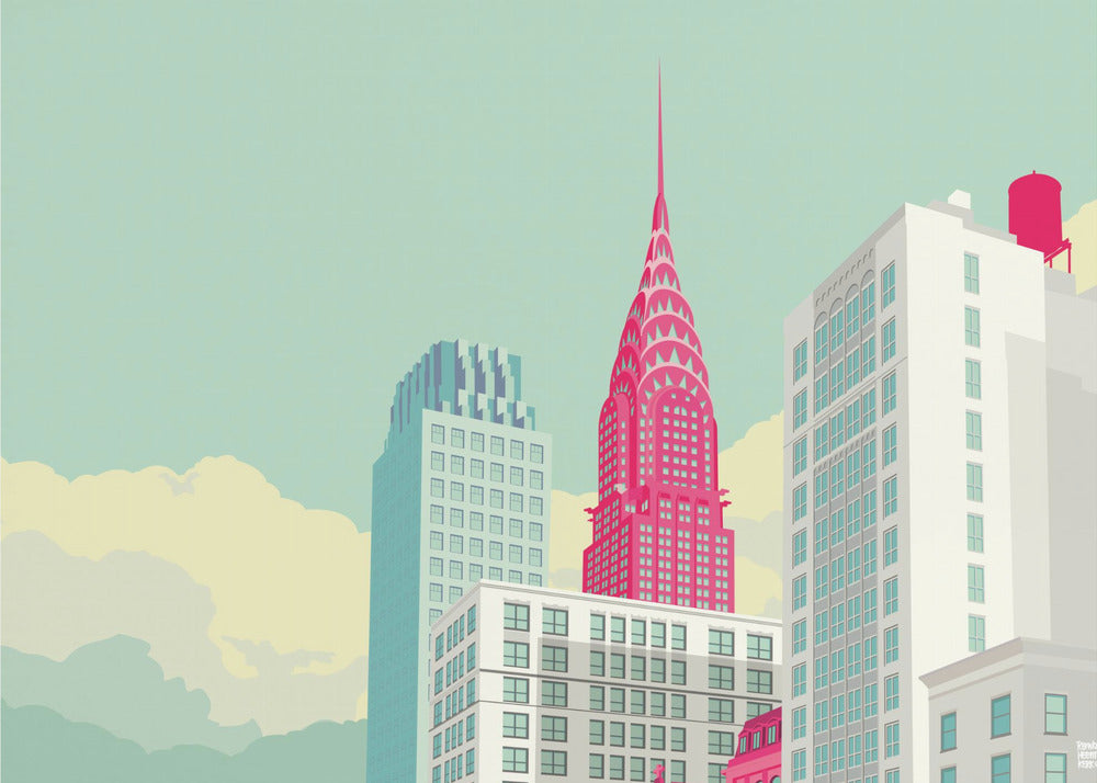 New York Park Avenue | Leinwand-Bilder