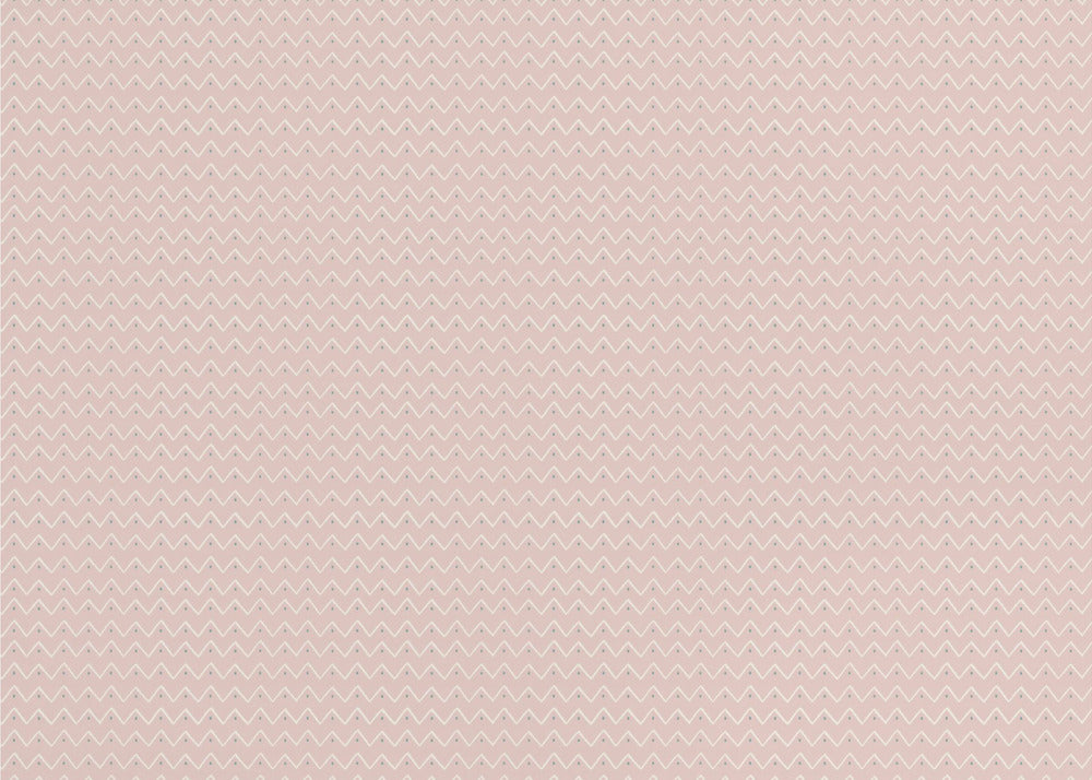 Pink zigzag repeat pattern | Wallpaper