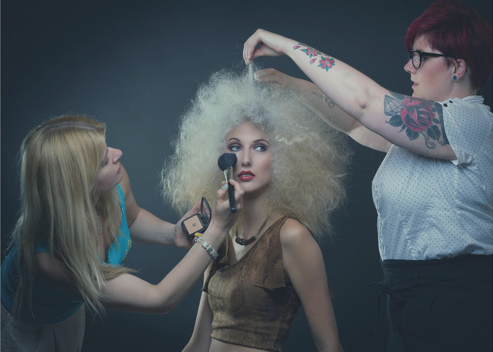 Glamour er hardt arbeid | Lerretsbilder