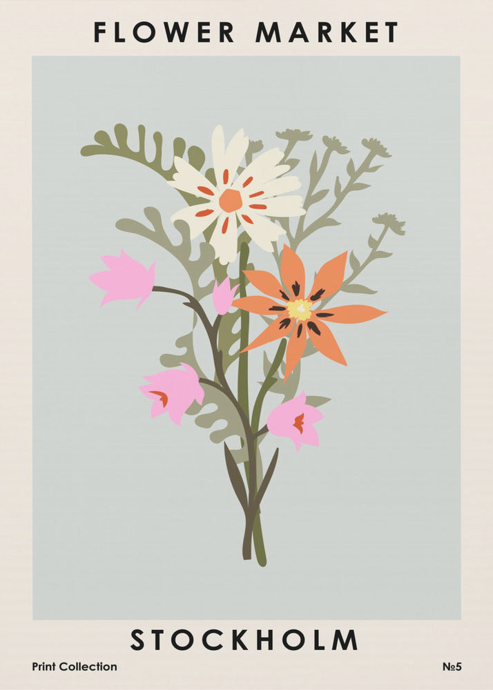 Blomstermarknaden Stockholm | Canvas