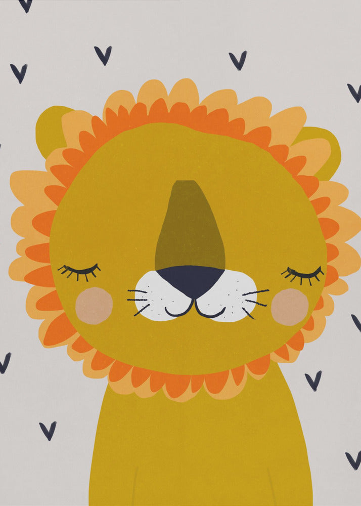 Petit Lion | Tableaux sur Toile