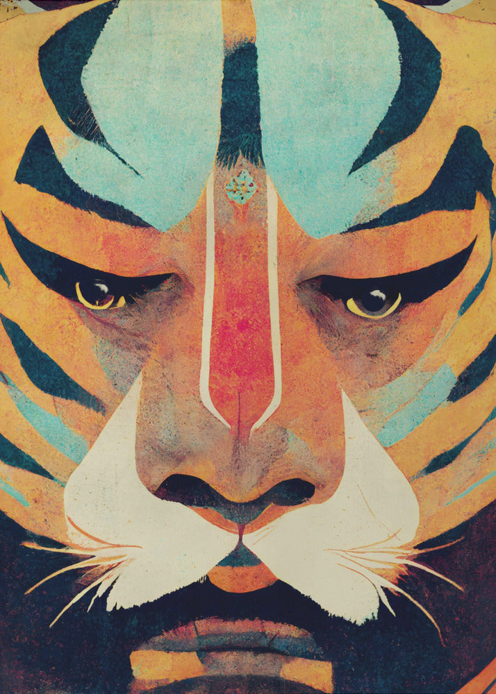 Tigre fuerte | Impresiones en Lienzo